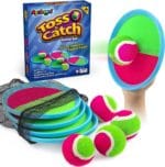 Ayeboovi Toss and Catch Ball Set Beach Toys Outdoor Games for Kids