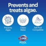 Clorox Pool&Spa 43128CLX 42128CLX Pool Algaecide - Image 3