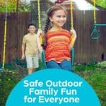 Jungle Gym Kingdom Swing for Outdoor Swing Set - Image 3