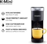Keurig K-Mini Single Serve Coffee Maker, Black - Image 2